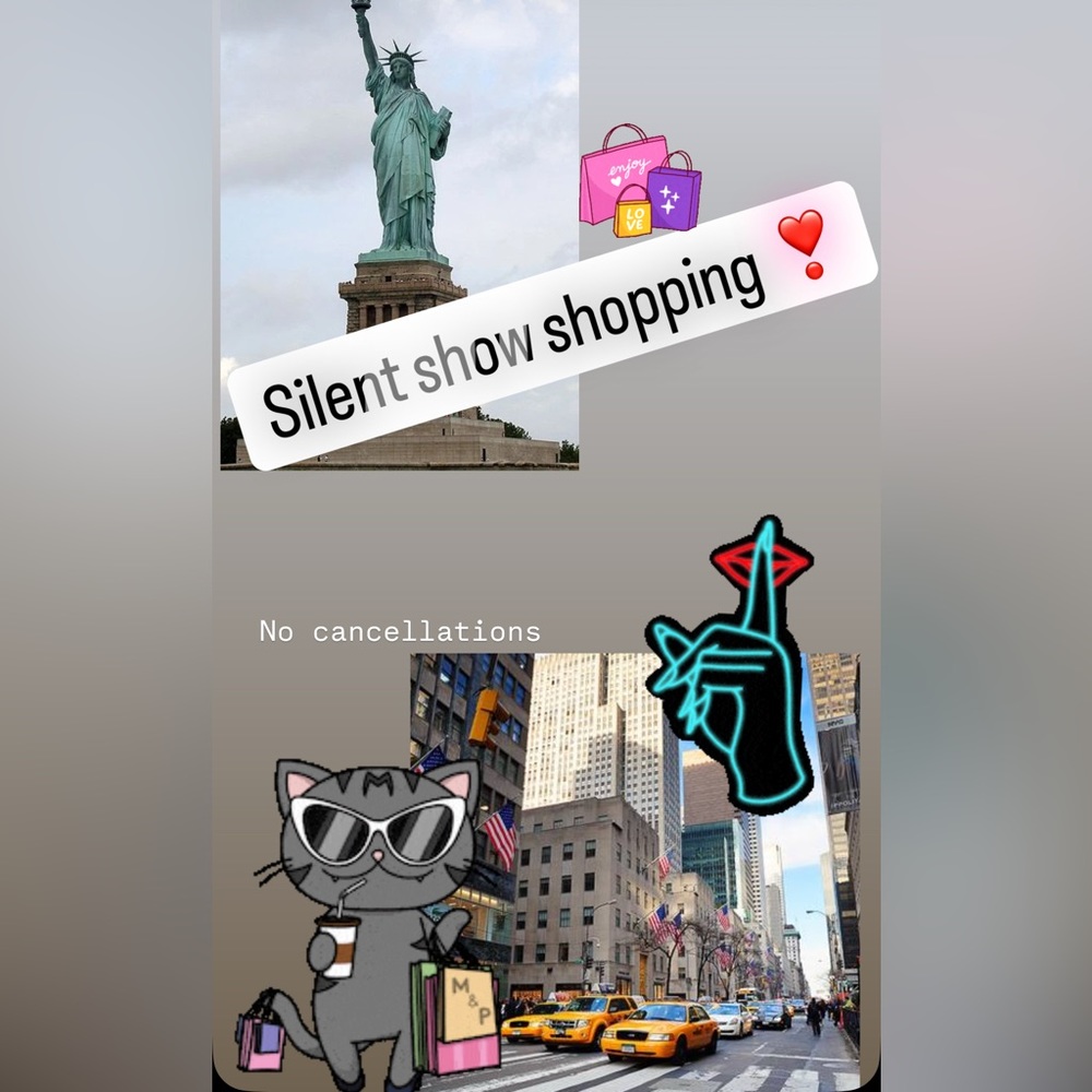 Live& silent show flyer ☮️💞check us out on random pop ups - Picture 9 of 14